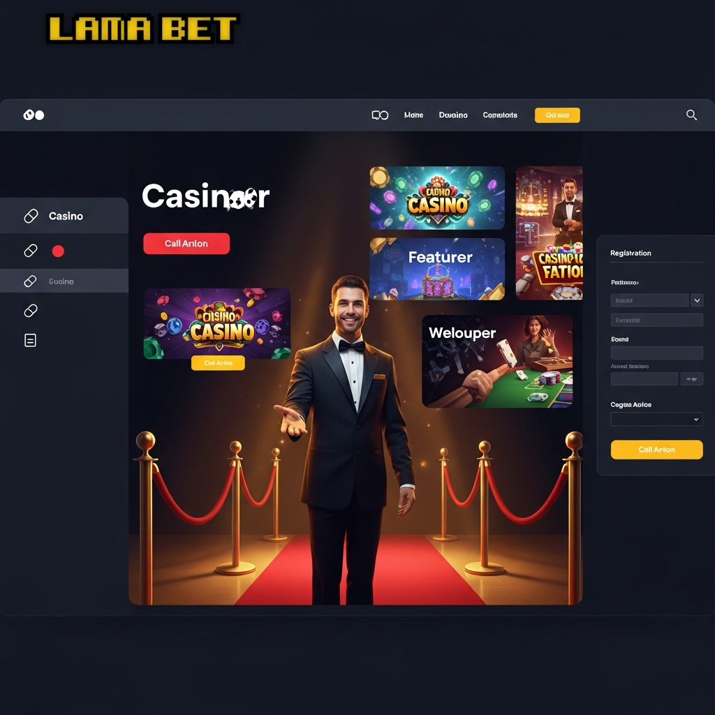 Open a Lama bet casino account and claim the C$1,600 welcome bonus in Canada
